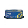 Verbatim DVD+RW, 43489, DataLife PLUS, 25-pack, 4.7GB, 4x, 12cm, General, Standard, cake box, Scratch Resistant