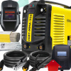 Zváračka - Zvárač meniča Kraft a Dele KD1829 20-355 A (IGBT MMA Inverter Welder 230V LCD + Set)