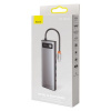 Baseus Baseus HUB Metal Gleam Series 11-in-1 Multifunctional (Type-C to 3xUSB3.2/PD 100W/3,5 mm Jack/VGA Full HD 60Hz/2xHDMI 4K/TF+SD card/ RJ45) Space Gray (CAHUB-CT0G)