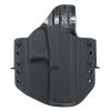 OWB Glock 17 - vnější pistolové pouzdro s polovičním SweatGuardem RH Holsters® – Černá