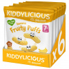 Kiddylicious Ovocné chrumkyBanán 6 x 10 g