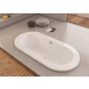 Hoesch Starck oválna vaňa 180x90 cm oválna biela 6020.010010
