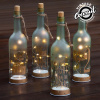 Dekoračná sklenená LED Fľaša Vintage Coconut