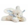 Plyšový zajačik Lapin Bonbon Doudou et Compagnie modrý 16 cm v darčekovom balení od 0 mes DC3376