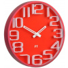FUTURE TIME Dizajnové nástenné hodiny Future Time FT8010RD Numbers 30cm