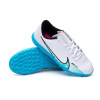 Nike Nike Vapor 15 Club TF JR Detské futbalové kopačky/turfy, biela/modrá, veľ. 36,5