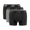 Pánske boxerky Puma 3-Pack Black Grey Comfortable Cotton S