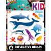 Reflexné nálepky Reflective Berlin Reflective KID - Maritime uni
