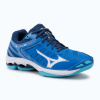 Pánska volejbalová obuv Mizuno Wave Voltage 2 mugen blue/white/estate blue (46.5 EU)