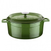 Lava metal Hrnec Ø 28 cm, 6,7 l, litinový, zelený LVYTC28K2G
