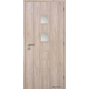 Doornite CPL-Deluxe laminátové interiérové dvere QUADRA 2 SKLO, Fleewood Šampanský LAMQuadra2SKLOFleewoodSampansky