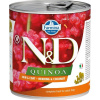 N&D QUINOA Dog konz. Herring & Coconut 285 g
