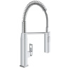 Grohe Eurocube - hranatá drezová batéria so sprškou