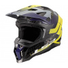 Prilba LS2 MX703 X-FORCE CARBON GALUO GREY H-VIS YELLOW-06 Veľkosť: XS (53-54 cm)