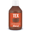 Darwi Farby na textil, 250 ml tmavohnedá