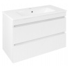 SAPHO EZARA 78 x 39 x 54cm skrinka pod umývadlo závesná, biela lesk, EZ792-3030