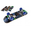 Skateboard drevěný 43cm 3 barvy ve fólii