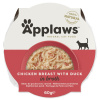Kalíšok Applaws Cat Juicy kuracie prso a kačka 60g
