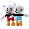 Posádka Cuphead Mugman Mascot 2 ks 25 cm plyšový (Posádka Cuphead Mugman Mascot 2 ks 25 cm plyšový)