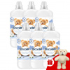 Aviváž Coccolino Sensitive Cotton Cloud 366 praní 6x1403ml + Darček Coccolino macko Coccolino