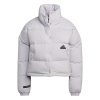 adidas Women's Water-Repellent Duck Down Puffer Jacket Purple S (8-10)