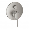 GROHE Essence - Páková batéria s 3-smerovým prepínačom, supersteel 24092DC1
