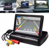 SADA PARKOVACEJ CÚVACEJ KAMERY + MONITOR LCD 4.3'' VODOTESNÉ NOČNÉ VIDENIE