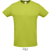 SOL's Collection Tričko Sprint, sportovní, piqué, krátký rukáv, unisex COT25299509300-apple green XS Zelené jablko