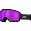 Dámske lyžiarske okuliare Giro Millie - Black White Chute Vivid Pink uni