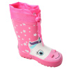 Dievčenské čižmy WOLF - Y2201A, ružová / hviezdičky Farba: Ružová, Veľkosť: 25