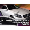 Deflektory na okná pre Mercedes C W205 sedan, S205 combi, 2ks