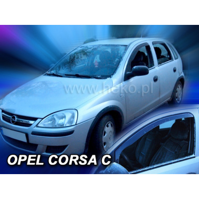 Deflektory OPEL Corsa C 3D (2000-2006)