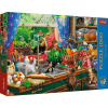 Trefl Puzzle 1000 Premium Plus Quality Tea Time Problémové mačiatka 10839