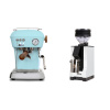 Ascaso Dream PID, Kid Blue + Eureka Mignon Zero, BL white