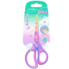 Nožnice KEYROAD s potlačou Pastel Deco ergonomické, blister, mix farieb