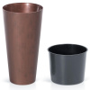 Prosperplast Tubus Slim Corten plastový 30 cm DTUS300C-7601U oceľ