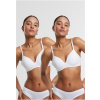 Ladies Basic padded Bra 2-Pack - black+black 70B