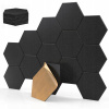 AKUSTICKÁ ZVUKOTESNÁ PENA HEXAGON PANEL 12KS ŠESŤUHOLNÍKOVÁ HERNÁ IZBA