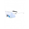 Cyklistické okuliare Uvex Pace Stage V - white matt/mirror blue