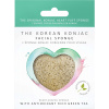 The Konjac Sponge Company Premium Facial Puff with Green Tea - v tvare srdca