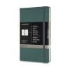 Moleskine Zápisník Professional tvrdé dosky A5 tmavo zelený číslované strany