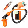 Sviečka zapaľovací modul cievka skúter 4T GY6 139QMB sada Linjiang