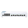 QNAP QSW-M408-4C sieťový prepínač Riadený L2 Gigabit Ethernet (10/100/1000) Biela (QSW-M408-4C)
