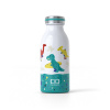 MonBento, Dětská termoska Cooly pink Birds, 350 ml | bílá, růžová