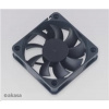 Ventilátor AKASA AK-6015MS, 60 x 15 mm, zapuzdrené ložisko, čierny
