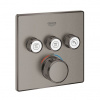 Grohe Grohtherm SmartControl Termostat s 3 ventilmi, kartáčovaný tvrdý grafit 29126AL0