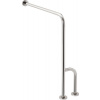 Sapho HANDICAP oporné madlo pravé 800x850mm, nerez lesk XH528