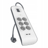 BELKIN SurgeStrip 6 zásuvek + 2USB