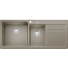 Blanco Naya 8 Silgranitový drez, 116x50 cm, tartufo 519660