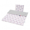 New Baby Obojstranný Set z Velvet lapač snov sivý